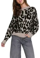 Jacqueline De Yong leopardí svetr