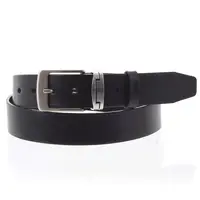 Pánský kožený opasek černý - Penny Belts Raffa 115
