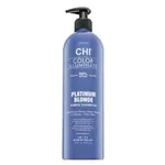 CHI Color Illuminate Platinum Blonde Purple Shampoo rozjasňujúci šampón pre platinovo blond a šedivé vlasy 739 ml