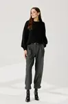 Ander GIGI vlněný svetr - DEEP BLACK