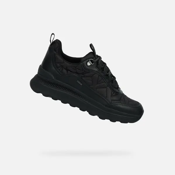 Černé dámské tenisky Geox Spherica Actif X2