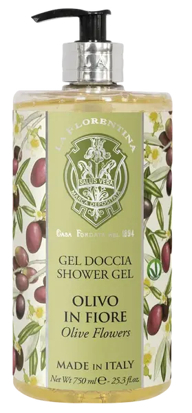 LA FLORENTINA Sprchový gél Olivo in Fiore 750 ml