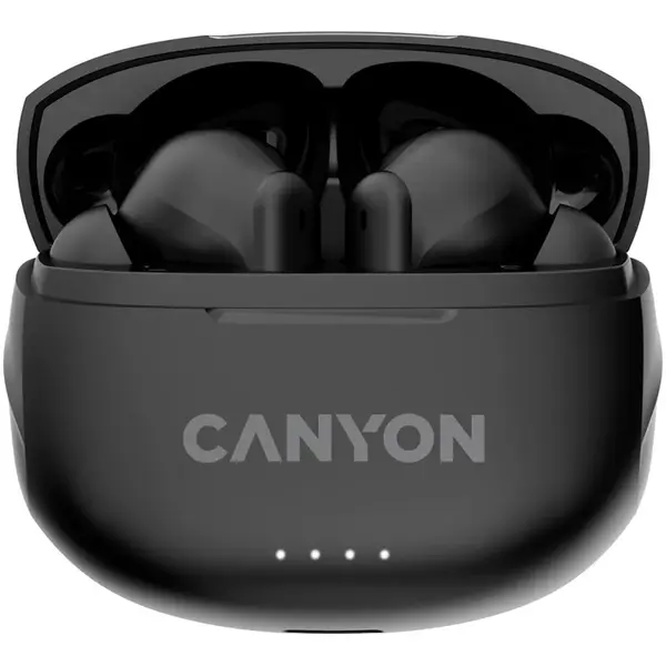 Canyon Bezdrátová stereo sluchátka True wireless TWS-8, černá