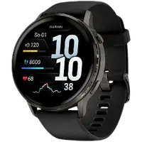 GARMIN Venu 4 slate + černý silikonový řemínek 45 mm