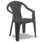 Zahradní židle Ratak z grafitu