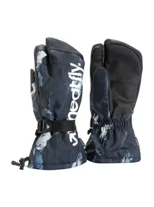 Meatfly pánské rukavice Limp Deep Lake | Šedá | Velikost L