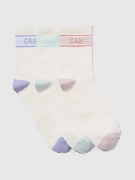 GAP Dětské ponožky, 3 páry - Holky