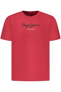 Červené tričko Pepe Jeans