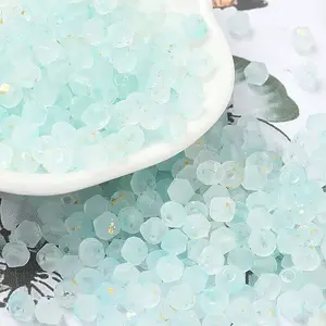 Frosted Glass Beads