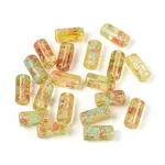 Picasso Transparent Glass Bugle Beads