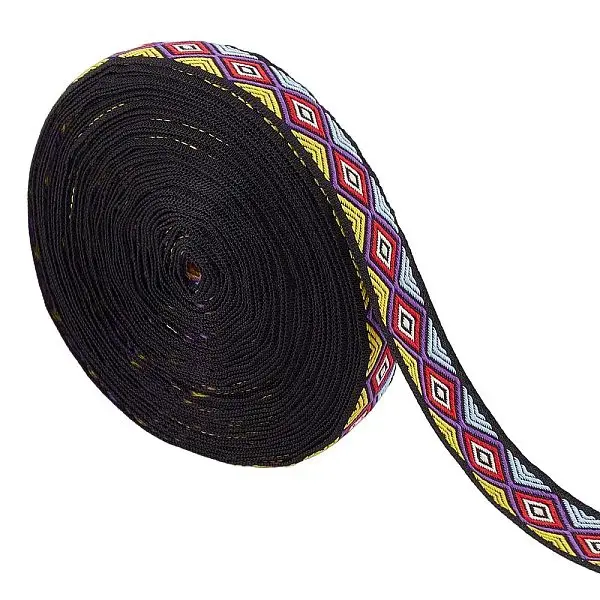 Ethnic Style Jacquard Polyester Ribbons