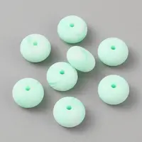 Rondelle Food Grade Eco-Friendly Silicone Beads