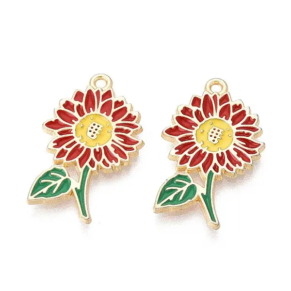 Alloy Enamel Pendants