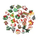 Christmas Opaque Resin Pendants