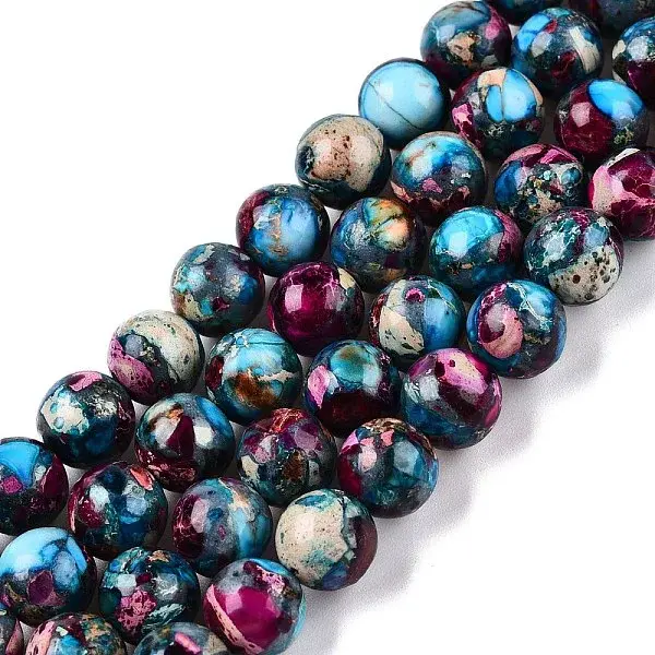 Natural Imperial Jasper Beads Strands