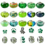 50Pcs Resin European Beads