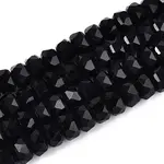 Opaque Solid Color Glass Beads Strands