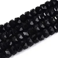 Opaque Solid Color Glass Beads Strands