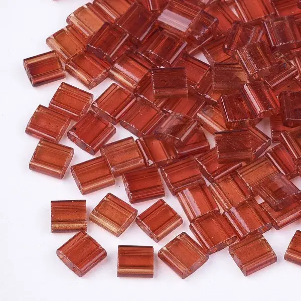 2-Hole Transparent Glass Seed Beads
