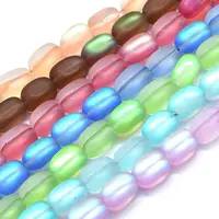 Synthetic Moonstone Beads Strands