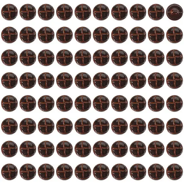 1-Hole Plastic Buttons