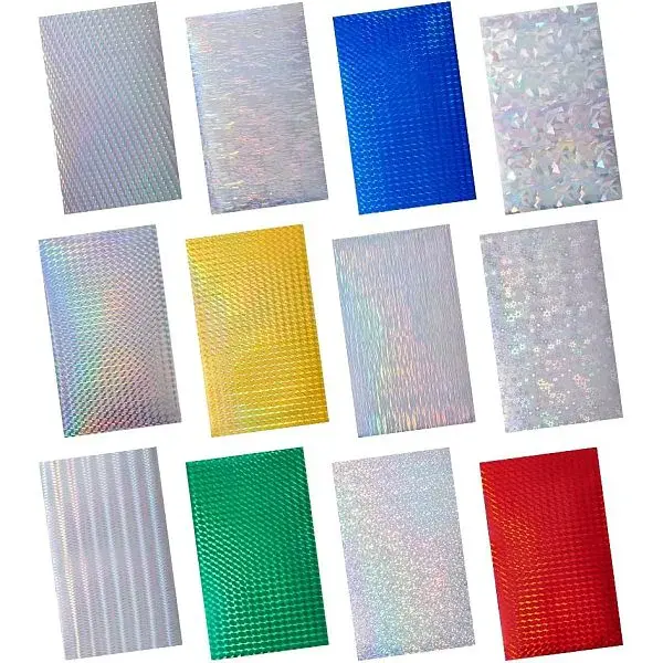 Waterproof Holographic Adhesive Craft Vinyl Sheets