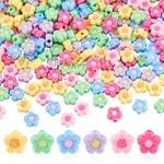200Pcs Opaque Acrylic Beads