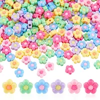 200Pcs Opaque Acrylic Beads