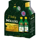 MÖLLERS Dárkové balení Omega 3, 2 x 250 ml
