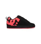 Dc shoes dámské boty Court Graffik Black/Hot Pink | Černá | Velikost 9,5 US