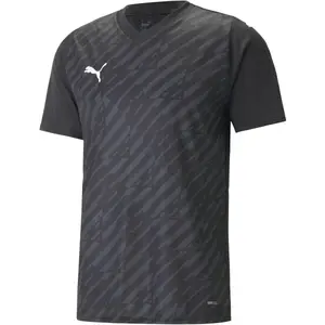 Puma TEAMULTIMATE JERSEY Pánský fotbalový dres, černá, velikost