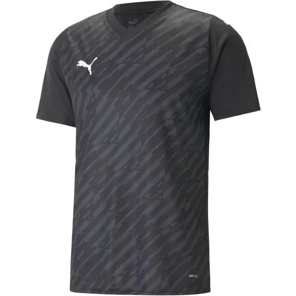 Puma TEAMULTIMATE JERSEY Pánský fotbalový dres, černá, velikost