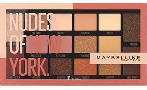 MAYBELLINE NEW YORK Paletka 16 očních stínů Nudes of New York 18 g