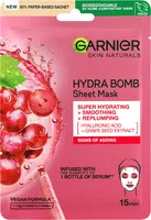 GARNIER Skin Naturals Vyhlazující a vyplňující textilní maska s výtažkem z hroznů 28 g