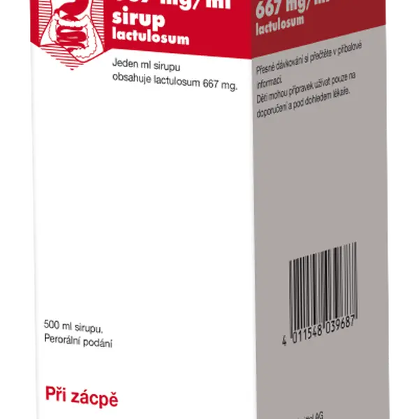 LACTULOSE AL 667mg/ml sirup 500 ml