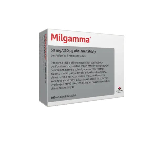MILGAMMA 50 mg 100 tablet
