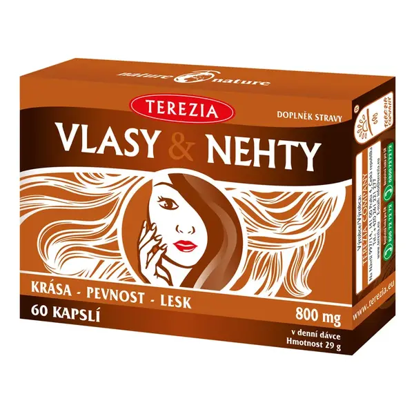 Terezia Company Terezia Vlasy & Nehty 60 kapslí