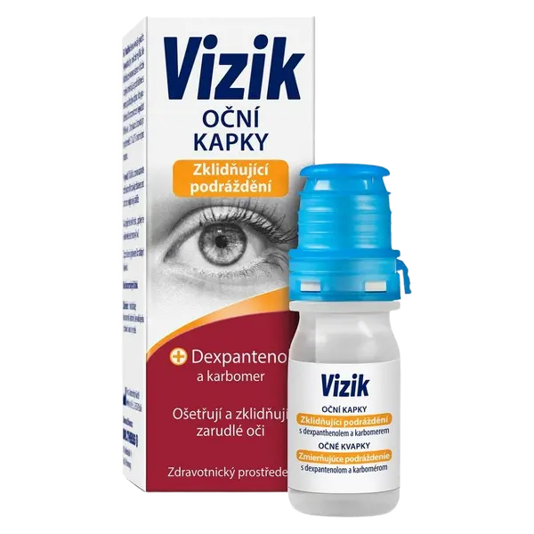 VIZIK Oční kapky zklidňující podráždění 10 ml