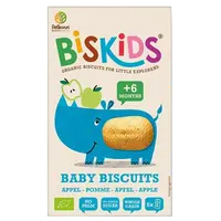 BELKORN BISkids BIO měkké dětské sušenky s jablečnou šťávou bez přidaného cukru 120 g