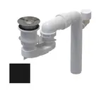 Villeroy & Boch - Vaňová odtoková a prepadová súprava, ViFlow, Pure Black U909530R7