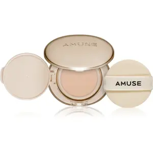 AMUSE Dew Jelly Master Cushion dlhotrvajúci make-up v hubke so strednou UV ochranou odtieň 1.5 Natural 15 g