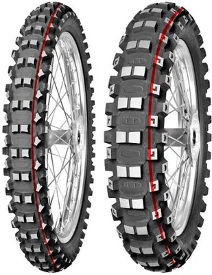 MITAS 110/90 -19 62M TERRA_FORCE_MX-MH TT MEDIUM/HARD RED