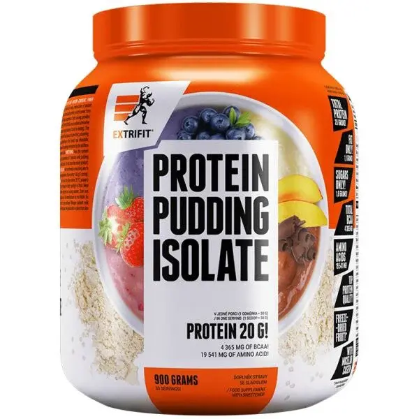 EXTRIFIT PROTEIN PUDDING ISOLATE 900 G Proteinový pudink, , velikost 900 G