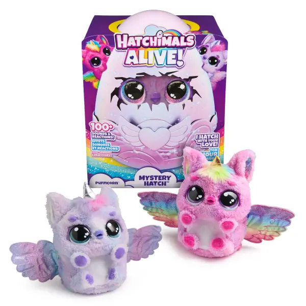 Spin Master Hatchimals líhnoucí se interaktivní zvířátko jednorožec