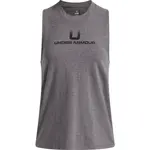 Under Armour VARSITY U TANK Dámské tílko, šedá, velikost M