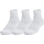 Under Armour TRAINING COTTON 3PK Unisex ponožky, bílá, velikost L