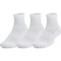 Under Armour TRAINING COTTON 3PK Unisex ponožky, bílá, velikost L
