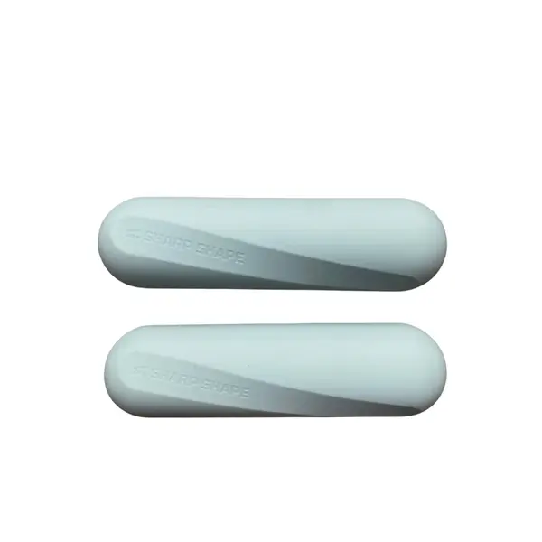 SharpShape Silikonové činky zelená 2X1 kg