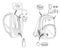 Studentský batoh Nitro Stash 29 Reef Break