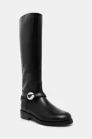 Kožené čižmy Coperni Belt Cavalier